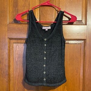 Crave Fame Black Tank Top